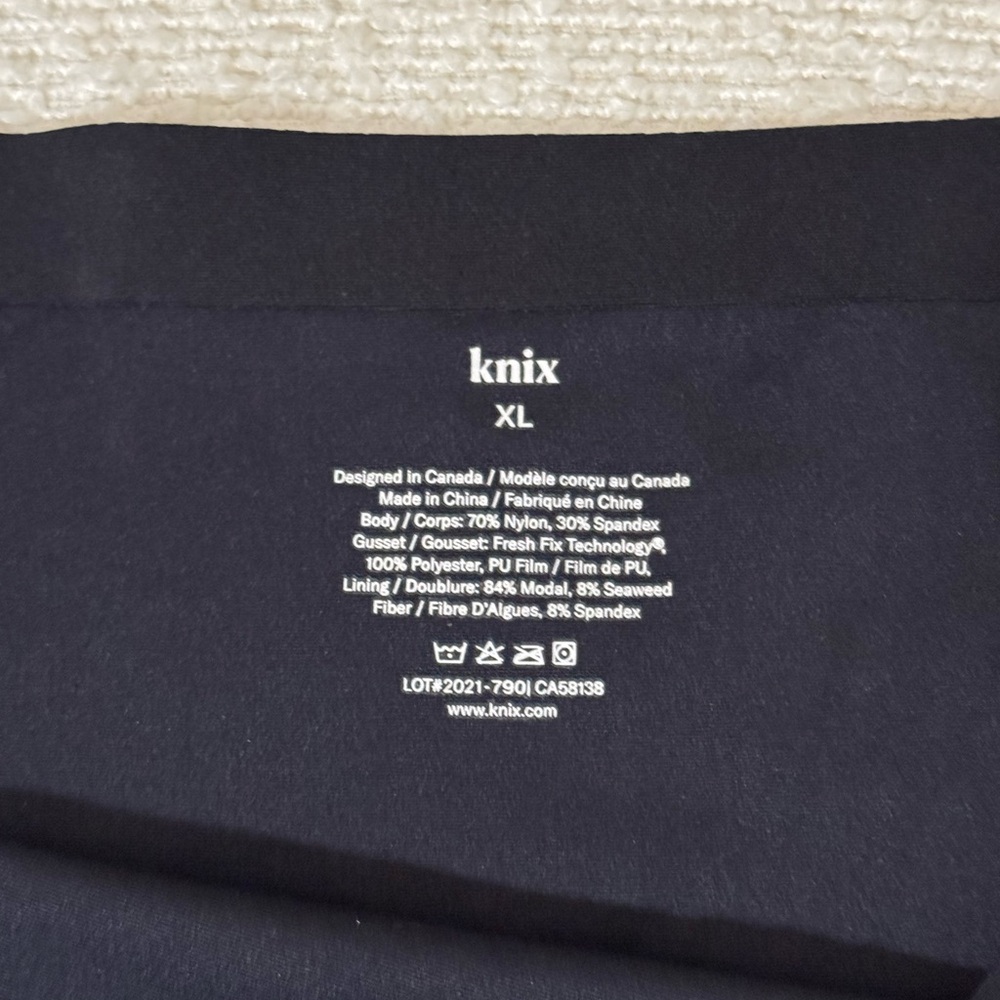 Knix Leakproof High Rise Underwear - Black - Picture 3 of 4